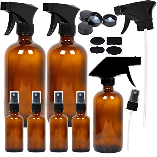 Amber Glass Spray Bottles for Essential Oils | The Ultimate Guide to Essential Oil Accessories