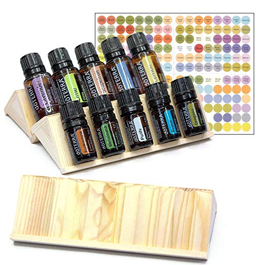 Wooden Essential Oil Display Rack | The Ultimate Guide to Essential Oil Accessories