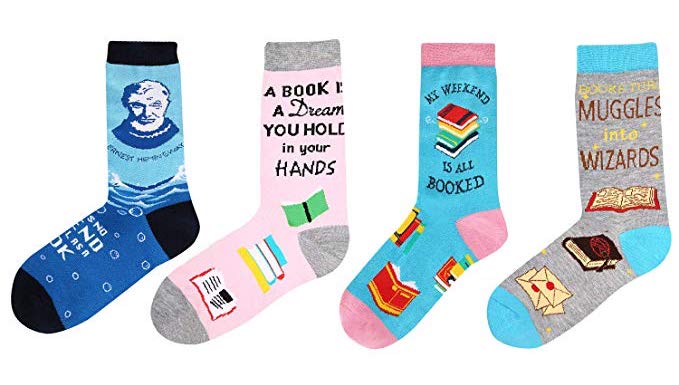 Novelty Book Socks | Gifts for Book Lovers: The Ultimate Guide