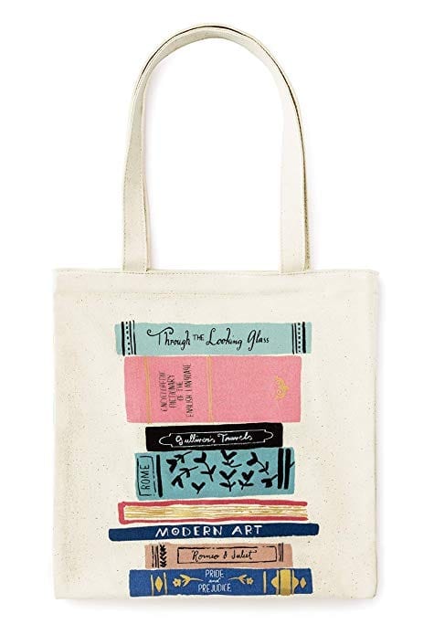 Kate Spade Canvas Tote Bag | Gifts for Book Lovers: The Ultimate Guide