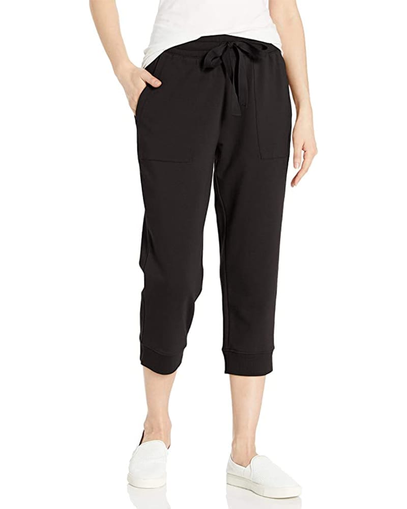 Cropped Joggers | Comfy Work From Home Wardrobe Essentials | The Basic Housewife