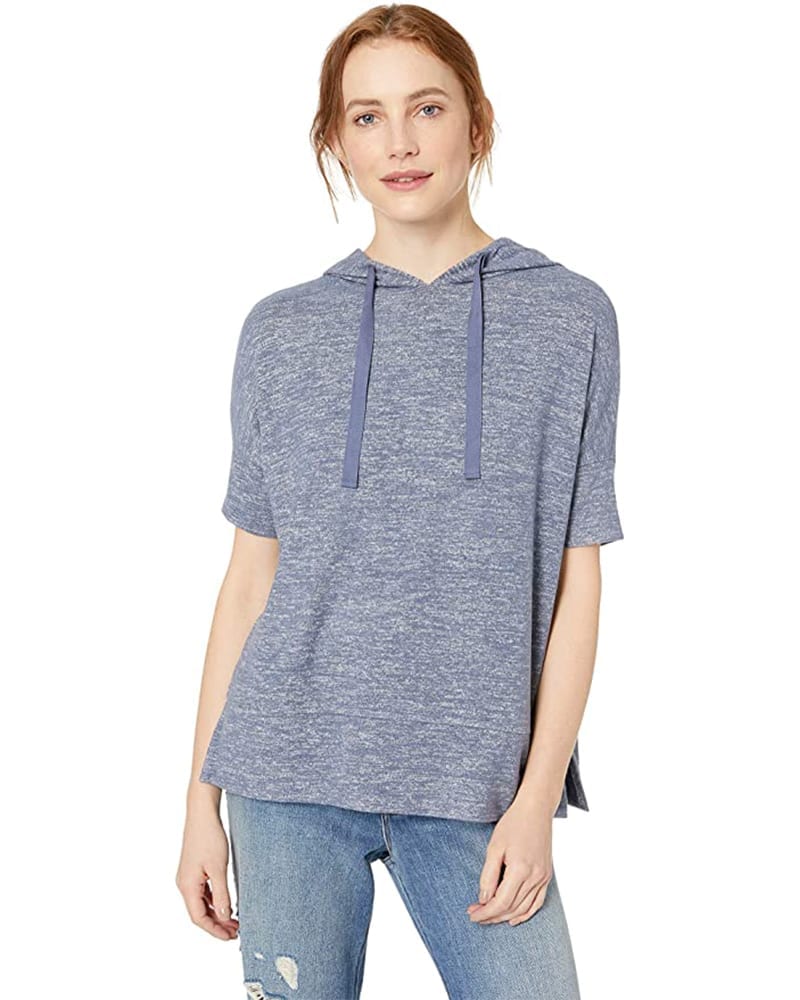 Hooded Short Sleeve Sweatshirt