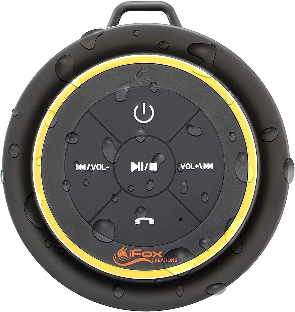 Bluetooth Waterproof Shower Speaker | Gift Ideas for Men Under $50