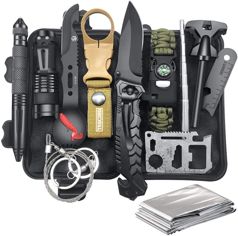 Survival Tactical Set | 50+ Gifts for Dads Who Have Everything | Gift Ideas for Dad Under $50