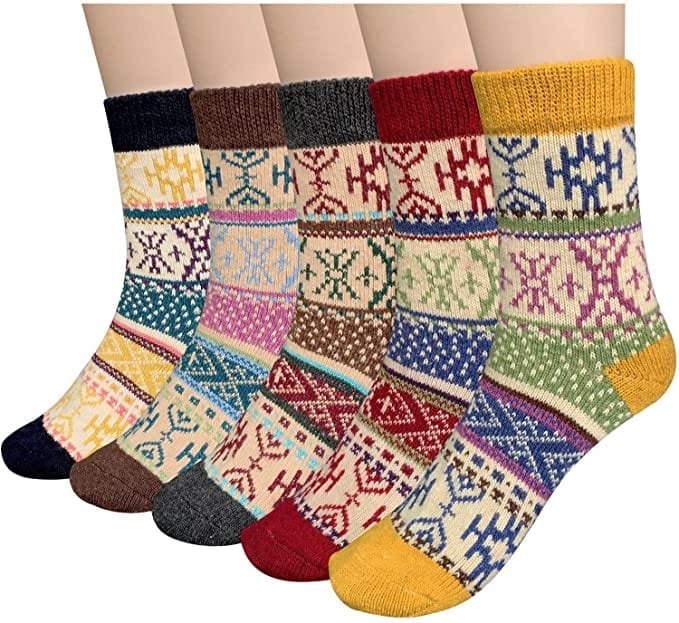 Cozy Wool Knit Socks to Help Beat the Winter Blues