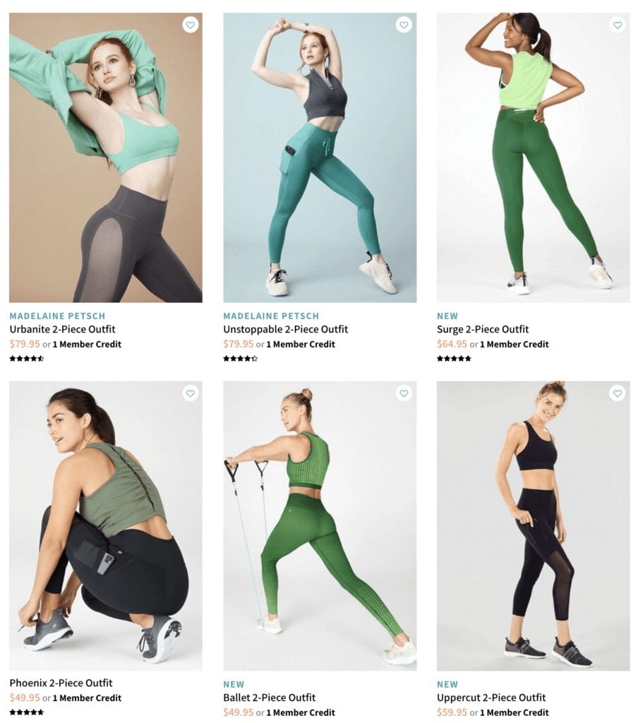 Fabletics Activewear Subscription Box for Women's Clothes