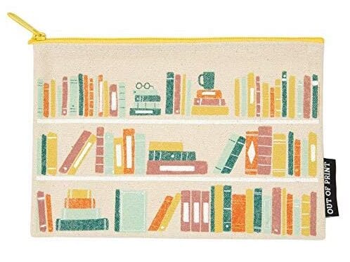 Book-Themed Zipper Pouch | Gifts for Book Lovers: The Ultimate Guide