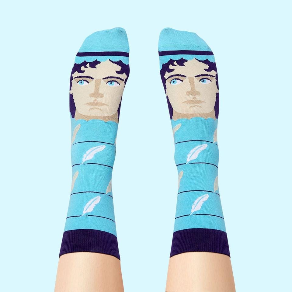 Jane Austin Socks from Chatty Feet | Gifts for Book Lovers: The Ultimate Guide
