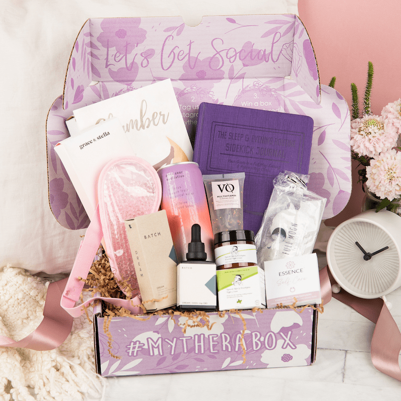 MyTherapy Self-Care Subscription Box for Women | The Best Gifts for People With Anxiety | Basic Housewife