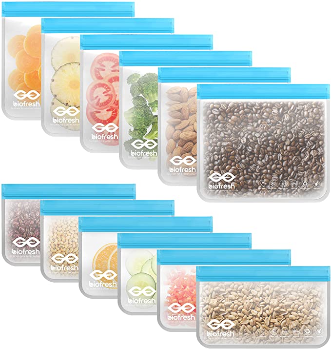 Reusable Snack Bags | Fridge Storage | 30+ Kitchen Accessories & Storage Solutions To Get Organized | Basic Housewife