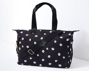 Alice + Olivia Daisy Print Duffel Bag + Bucket Hat ($235 Value)