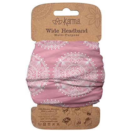 Pink Medallion Multi-Purpose Headband | | Fun Easter Gifts for Teens (Teen-Approved!) | Basic Housewife