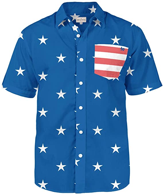 Flag Button-Down | Fourth of July Clothes for Men