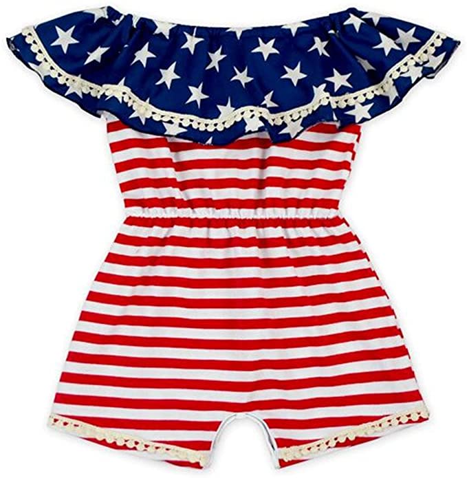 Flag Romper | Fourth of July Clothes for Babies