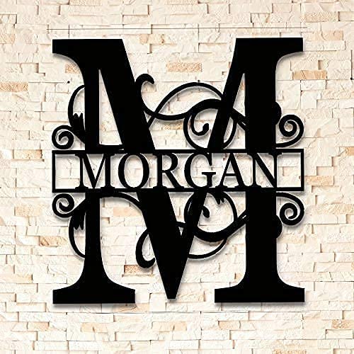 Monogram Metal Sign |