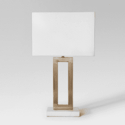 Weston Table Lamp | Home Decor: Must-Haves for a Minimalist Bohemian Living Room