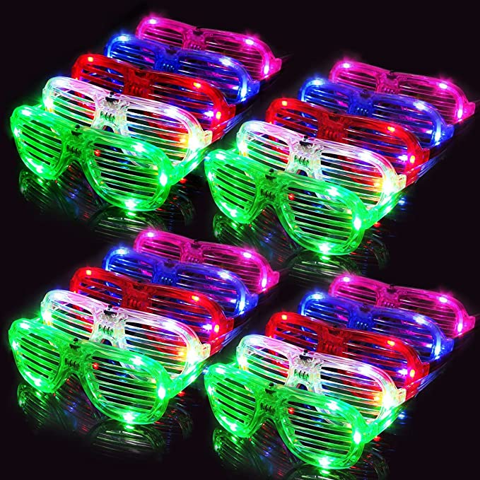 Light Up Glasses | Must-Have Adult Halloween Party Essentials To Throw The Spookiest Bash of the Year
