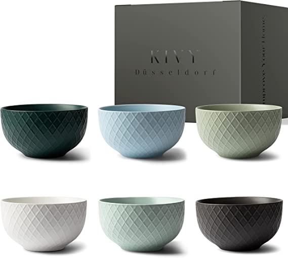 Ceramic Cereal Bowls | Pretty Kitchen Accessories To Make Your Kitchen Look More Expensive Than It Is | BasicHousewife.com