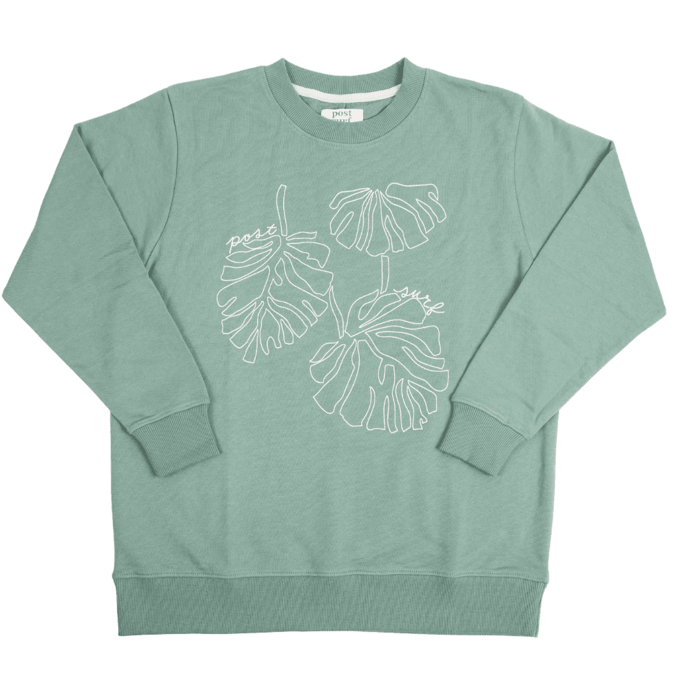 Monstera Sweatshirt | Beachly Box Spoilers | Best Subscription Box for Women | Basic Housewife
