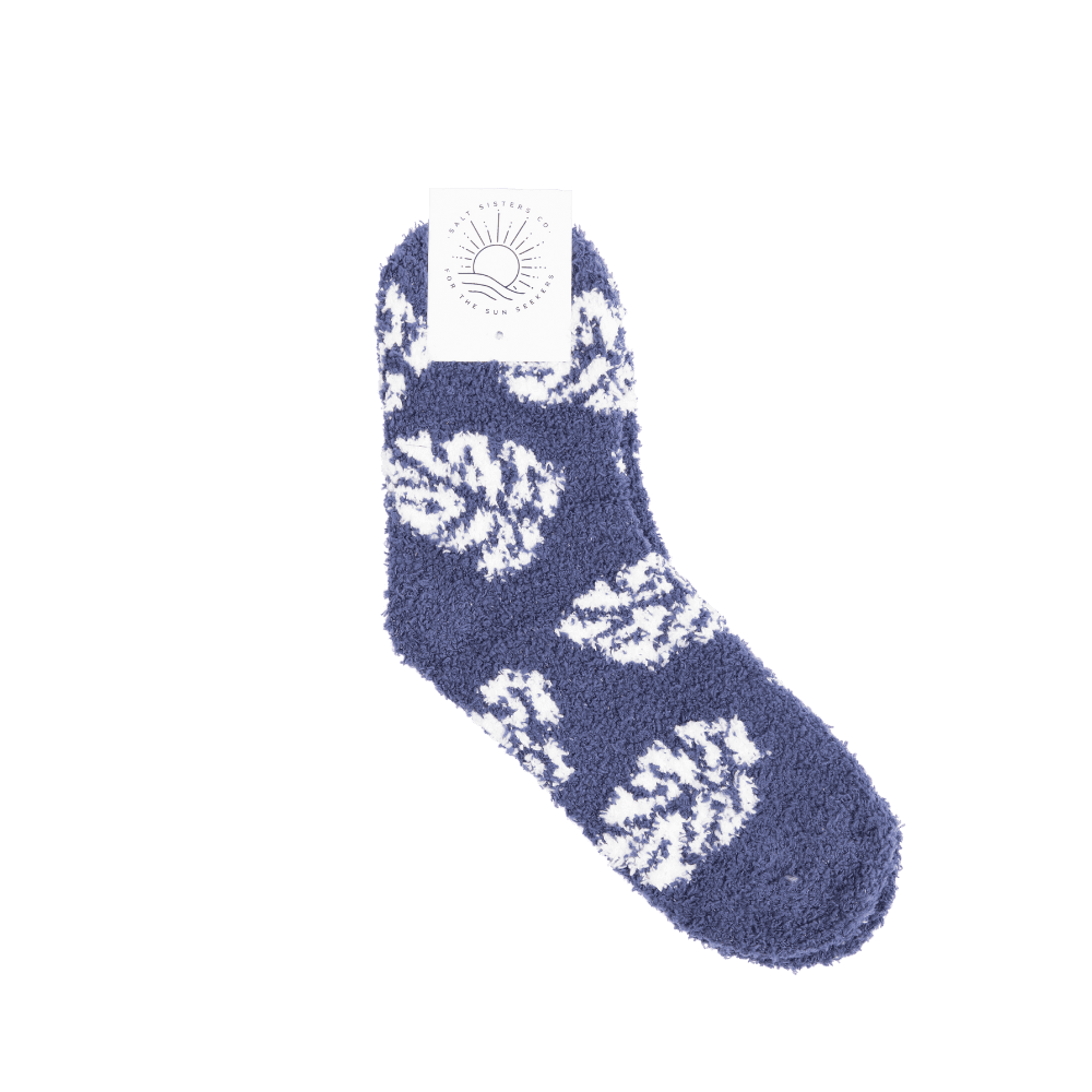 Monstera Fuzzy Socks | Beachly Box Spoilers | Best Subscription Box for Women | Basic Housewife