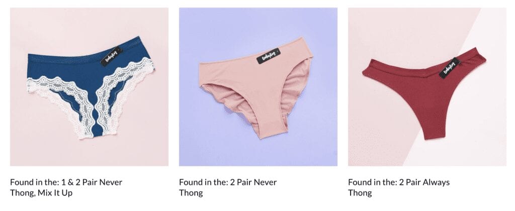 BootayBag: The Monthly Underwear Subscription