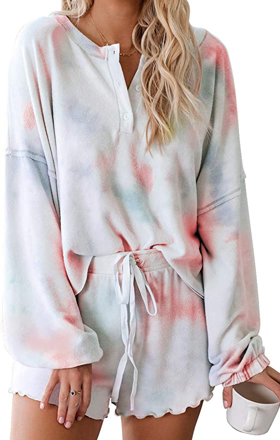 Tie Dye Pajama Set | The Best Loungewear Sets You Need to Add To Your Wardrobe