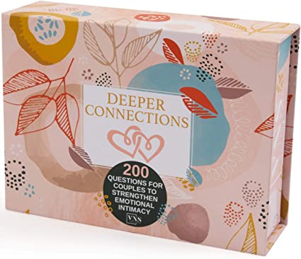 "Deeper Conversations" Card Game | Romantic Gift Ideas To Give Your Partner | Basic Housewife