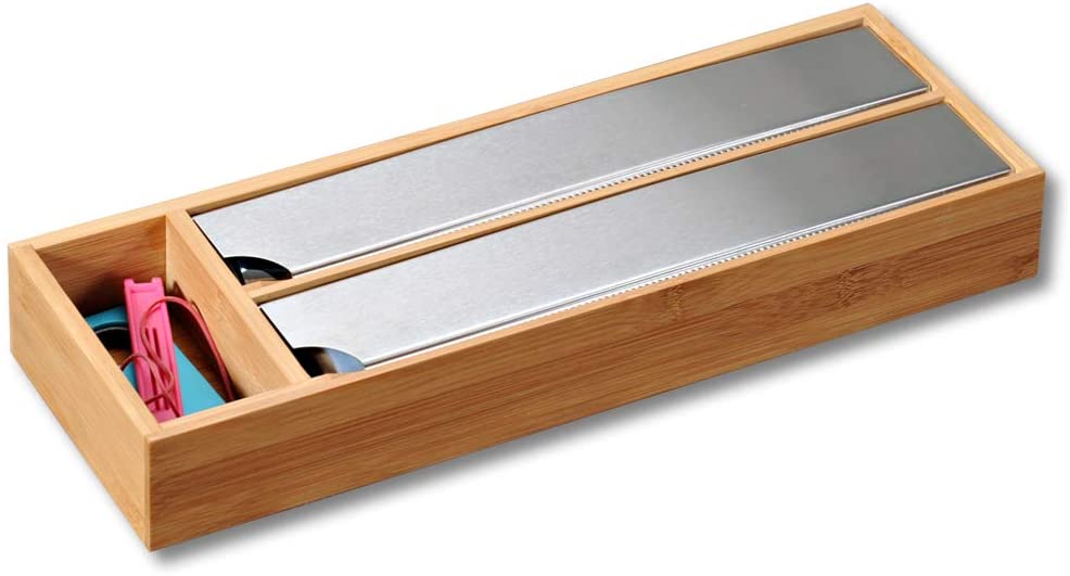 Foil Dispenser | Kitchen Drawer Storage | 30+ Kitchen Accessories & Storage Solutions To Get Organized | Basic Housewife