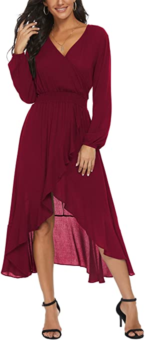 Long Sleeve Wedding Guest Dresses | Basic Housewife