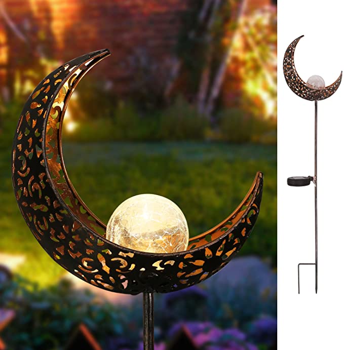 Moon Globe Garden Light | Mother's Day Gift Ideas to Spoil Her