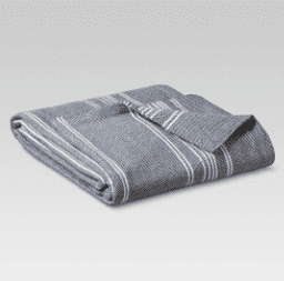 Cotton Throw blanket | Home Decor: Must-Haves for a Minimalist Bohemian Living Room