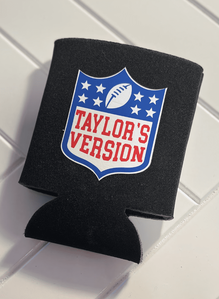 Taylor Swift NFL Koozie
